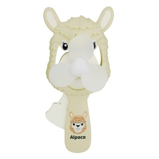 Wiatraczek Wentylator Ręczny Mechaniczny Dla Dzieci Alpaka Mix LEAN TOYS