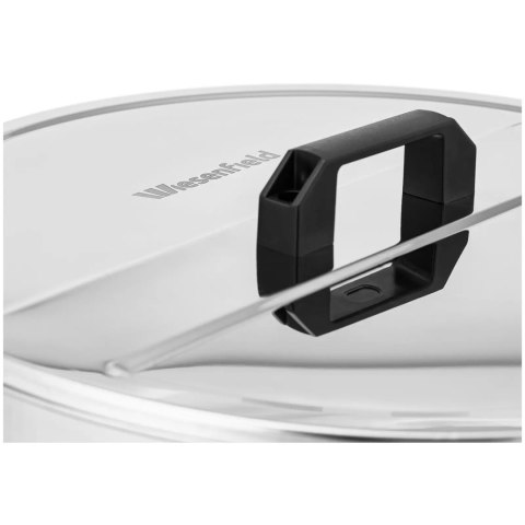 Odstojnik do miodu z sitkiem pokrywką i zaworem STAL 30 l WIESENFIELD