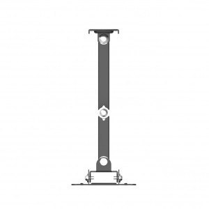 Uchwyt do TV LCD/LED 10-27" 15KG AR-82 regulacja pion/poziom 28cm ART