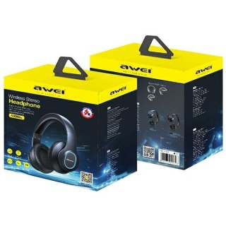 Słuchawki Bluetooth A100BL Nauszne Black AWEI
