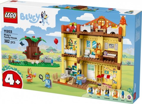 Klocki Bluey 11203 Dom rodzinny Blue LEGO
