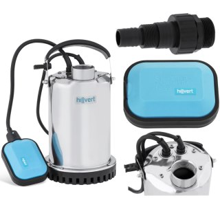 Pompa zanurzeniowa zatapialna ogrodowa stalowa nierdzewna 400W 7000l/h do 8m Hillvert