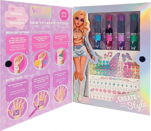 Zestaw kreatywny do tatuaży Kids Euroswan