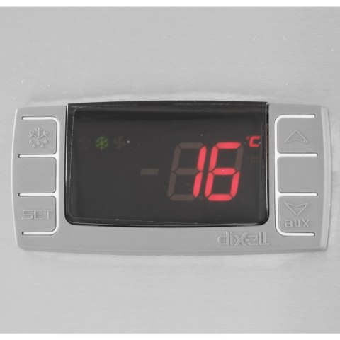 Stół chłodniczy 2-drzwiowy z nadstawą i blatem granitowym na 5x GN1/6 247 l - Hendi 236208 ARKTIC