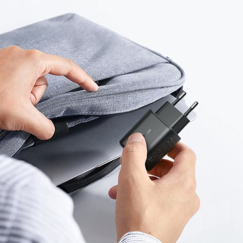 Ładowarka sieciowa USB-C 25W SFC PPS PD - czarna JOYROOM