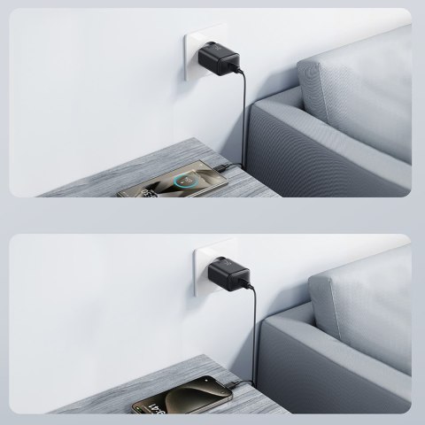 Ładowarka sieciowa USB-C 25W SFC PPS PD - czarna JOYROOM