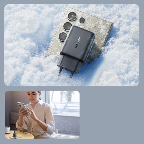 Ładowarka sieciowa USB-C 25W SFC PPS PD - czarna JOYROOM