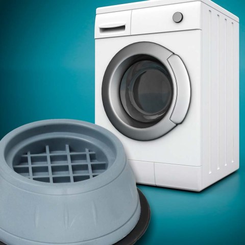 Podkładki antywibracyjne pod nóżki okrągłe 4szt. Kik Sp. z o. o. Sp. k.