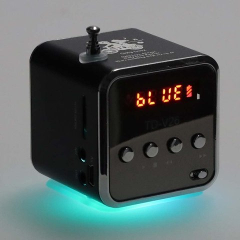 Radio akumulatorowe przenośne głośnik Bluetooth LCD TD-V26 Kik Sp. z o. o. Sp. k.