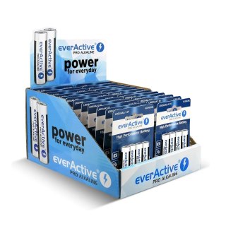 Baterie LR03/AAA pro alkaline display handlowy 96 szt. EverActive
