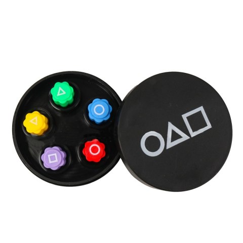 Gra Zręcznościowa Zestaw Kości Do Gry Gonggi Pudełko 5szt. LEAN Toys