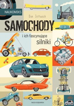 Książeczka Samochody i ich fascynujące silniki Nasza księgarnia
