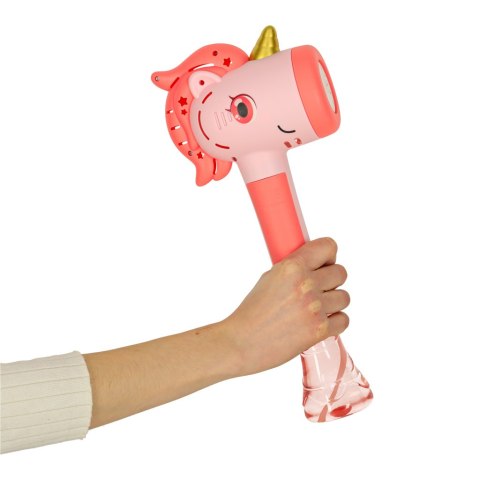 Pistolet na bańki mydlane maszyna do baniek jednorożec różdżka światło dźwięk Kik Sp. z o. o. Sp. k.