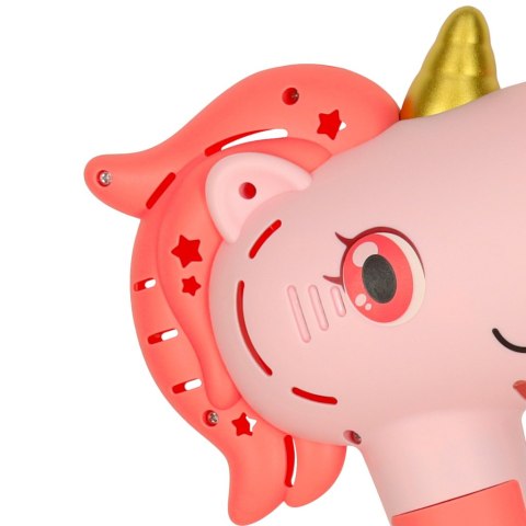 Pistolet na bańki mydlane maszyna do baniek jednorożec różdżka światło dźwięk Kik Sp. z o. o. Sp. k.