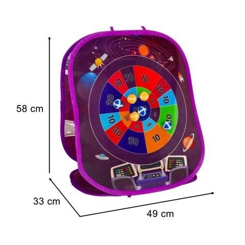 Rzut do celu rzutki na rzepy 2w1 zestaw animacyjny piłki woreczki 21el. Kik Sp. z o. o. Sp. k.