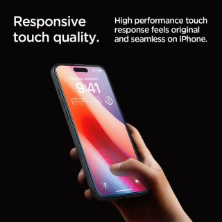 Szkło hartowane z ramką montażową na iPhone 16 Pro Max - 2 szt. SPIGEN