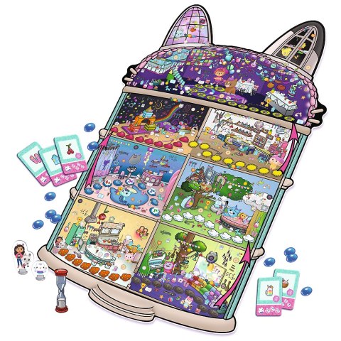 Gra rodzinna Detektyw Miau Koci Domek Gabi Trefl 02695 Trefl Gry