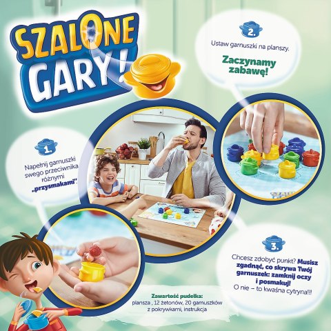 Gra rodzinna Szalone Gary Trefl 01767 Trefl Gry