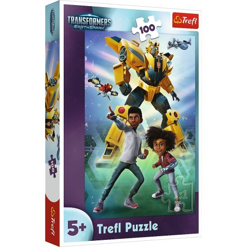 Puzzle - 100 - Drużyna Transformers - Trefl 16457 Trefl Puzzle
