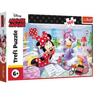 Puzzle - 160 - Dzień z przyjaciółką - Disney Minnie - Trefl 15373 Trefl Puzzle