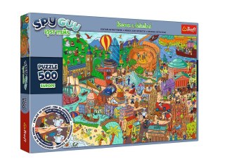 Puzzle - 500 - Spy Guy Lost Items - Europa - Rodzina Treflików - Trefl 37481 Trefl Puzzle