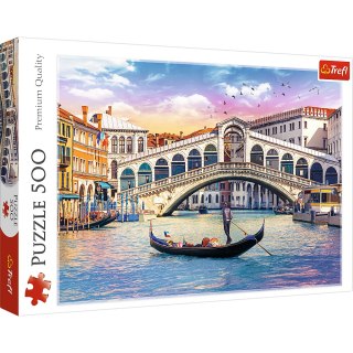Puzzle - 500 - Most Rialto - Wenecja - Trefl 37398 Trefl Puzzle