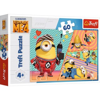 Puzzle - 60 - Gru i Minionki: Pod Przykrywką - Trefl 17395 Trefl Puzzle