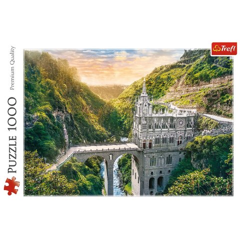 Puzzles - 1000 - Sanktuarium Las Lajas - Kolumbia - Trefl 10724 Trefl Puzzle