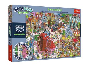 Puzzle - 500 - Spy Guy Lost Items - Gdańsk - Rodzina Treflików - Trefl 37479 Trefl Puzzle