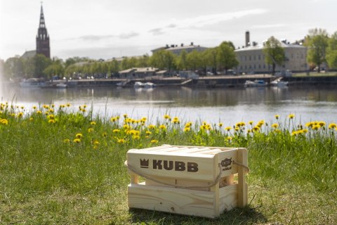 Gra Kubb w kartonowym opakowaniu Tactic