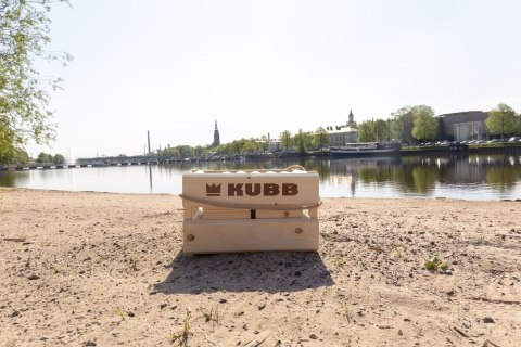 Gra Kubb w kartonowym opakowaniu Tactic