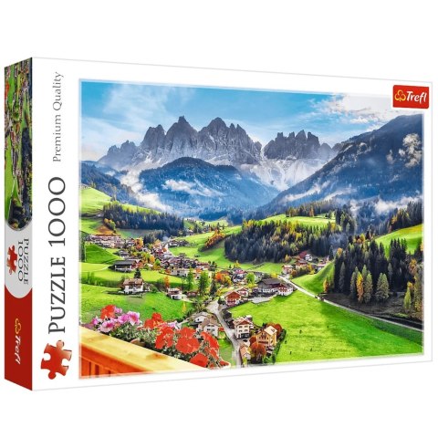 Puzzle - 1000 - St. Magdalena - Dolomity - Włochy - Trefl 10946 Trefl Puzzle