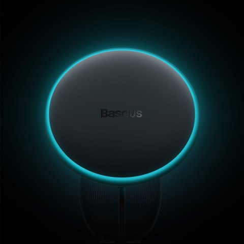 Uchwyt samochodowy na iPhone z ładowarką indukcyjną 15W na kratkę nawiewu - czarny BASEUS