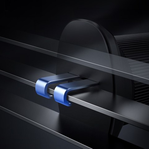 Uchwyt samochodowy na iPhone z ładowarką indukcyjną 15W na kratkę nawiewu - czarny BASEUS