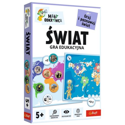 Gra dla dzieci Świat Mały Odkrywca Trefl 02807 Trefl Gry