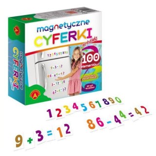 Cyferki magnetyczne na lodówkę Alexander