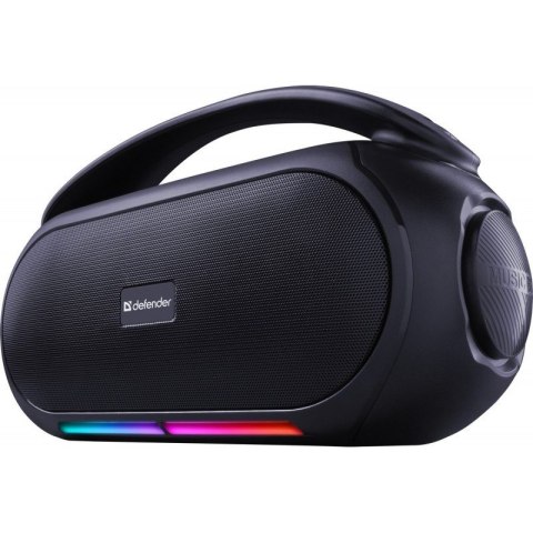 Głośnik bluetooth BEATBOX 12 16W czarny podświetlenie LED Defender