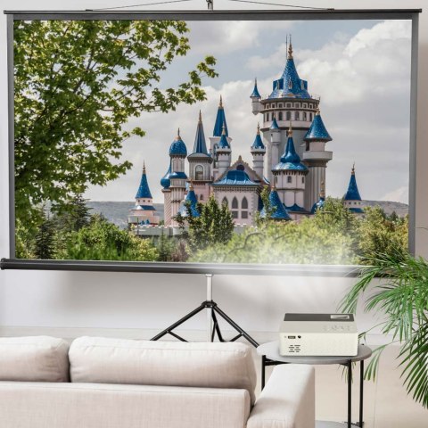 Projektor rzutnik przenośny LED TFT LCD 16:9 1920x1080 USB 20W biały Kik Sp. z o. o. Sp. k.