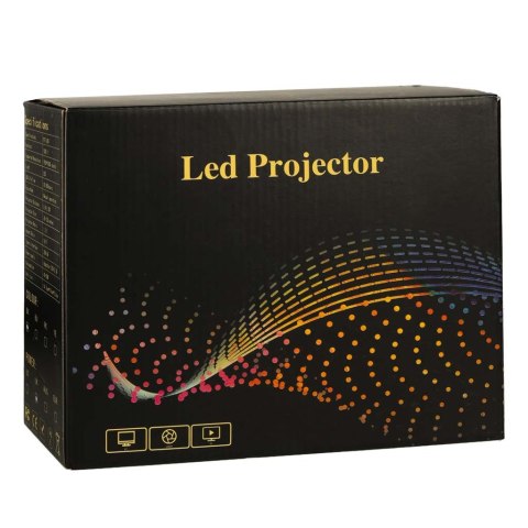 Projektor rzutnik przenośny LED TFT LCD 16:9 1920x1080 USB 20W biały Kik Sp. z o. o. Sp. k.