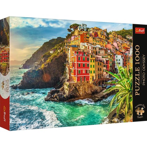 Puzzle - 1000 Premium Plus - Miasteczko Riomaggiore - Włochy - Trefl 10855 Trefl Puzzle
