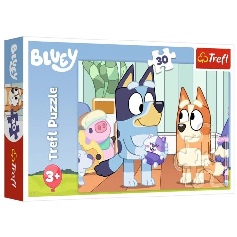 Puzzle - 30 - Z Bluey zawsze jest wesoło - Trefl 18324 Trefl Puzzle