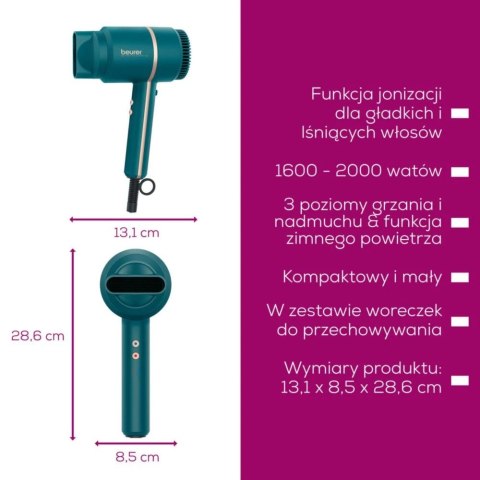 Suszarka do włosów HC35 Ocean Beurer