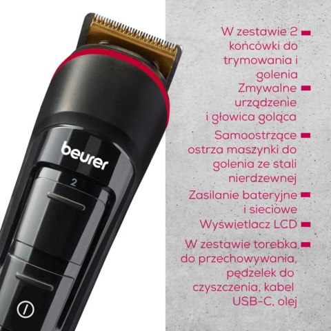 Trymer do brody i zarostu MN4X Beurer