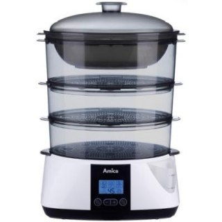 Parowar biało-czarny PT3011 Amica