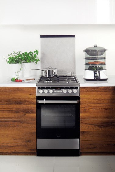 Parowar biało-czarny PT3011 Amica