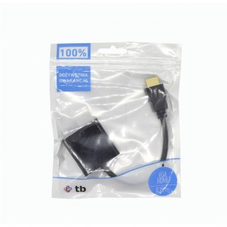 Adapter VGA F-HDMI M 15 cm. TB