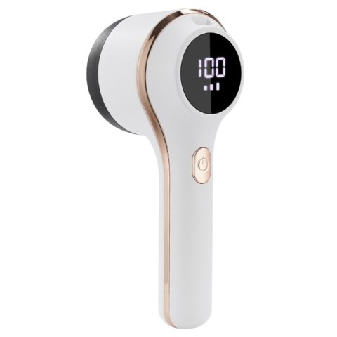 Elektryczna Golarka Do Tkanin Ubrań 3 Tryby Prędkości Biała LEAN