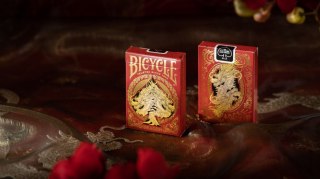 Karty Dragon Red 2024 Bicycle