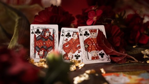 Karty Dragon Red 2024 Bicycle