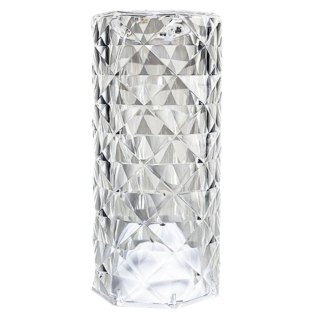 Lampka Nocna Kryształowa LED 16 Kolorów Dotykowa Pilot LEAN